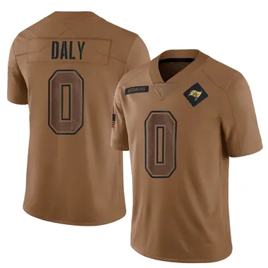 Scott Daly Men's Limited Brown Tampa Bay Buccaneers 2023 Salute To Service Jersey