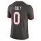 Scott Daly Men's Limited Tampa Bay Buccaneers Pewter Alternate Vapor Jersey