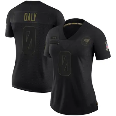 Scott Daly Women's Limited Black Tampa Bay Buccaneers 2020 Salute To Service Jersey