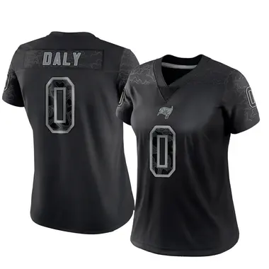 Scott Daly Women's Limited Black Tampa Bay Buccaneers Reflective Jersey