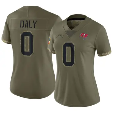 Scott Daly Women's Limited Olive Tampa Bay Buccaneers 2022 Salute To Service Jersey
