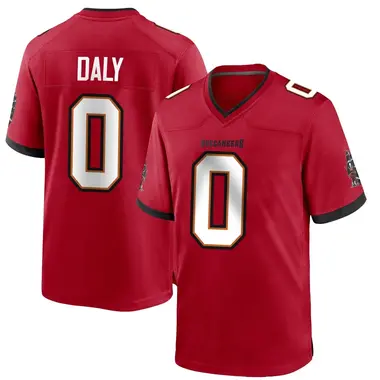 Scott Daly Youth Game Red Tampa Bay Buccaneers Team Color Jersey