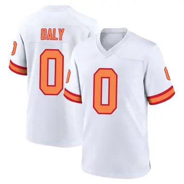 Scott Daly Youth Game White Tampa Bay Buccaneers '76 Jersey
