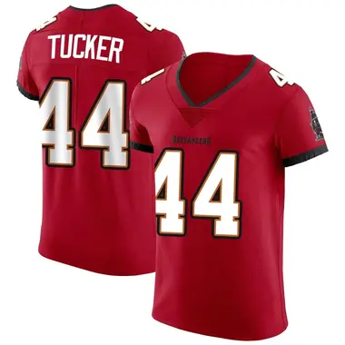 Sean Tucker Men's Elite Red Tampa Bay Buccaneers Vapor Jersey