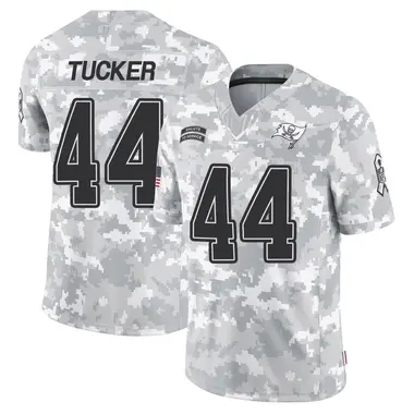 Sean Tucker Men's Limited Arctic Camo Tampa Bay Buccaneers 2024 Salute to Service Jersey