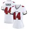 Sean Tucker Women's Game White Tampa Bay Buccaneers Jersey
