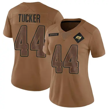 Sean Tucker Women's Limited Brown Tampa Bay Buccaneers 2023 Salute To Service Jersey