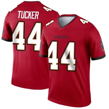 Sean Tucker Youth Legend Red Tampa Bay Buccaneers Jersey