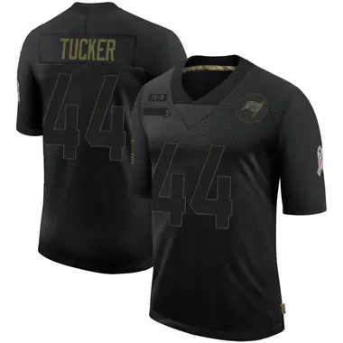 Sean Tucker Youth Limited Black Tampa Bay Buccaneers 2020 Salute To Service Jersey