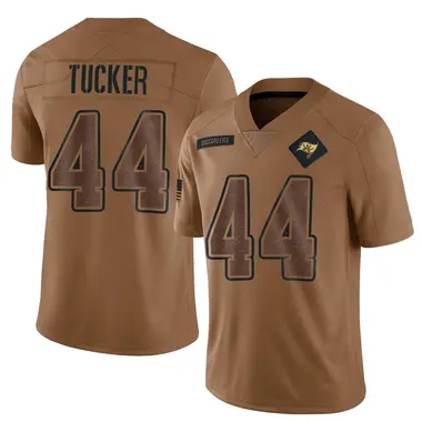 Sean Tucker Youth Limited Brown Tampa Bay Buccaneers 2023 Salute To Service Jersey
