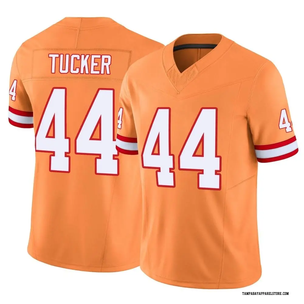 Sean Tucker Youth Limited Orange Tampa Bay Buccaneers Vapor F.U.S.E. Jersey