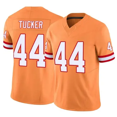 Sean Tucker Youth Limited Orange Tampa Bay Buccaneers Vapor F.U.S.E. Jersey