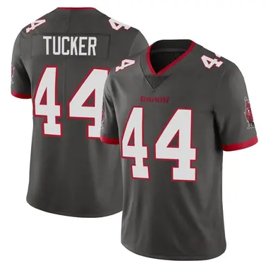 Sean Tucker Youth Limited Tampa Bay Buccaneers Pewter Alternate Vapor Jersey