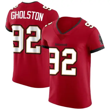 William Gholston Men's Elite Red Tampa Bay Buccaneers Vapor Jersey
