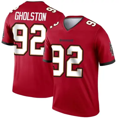 William Gholston Youth Legend Red Tampa Bay Buccaneers Jersey