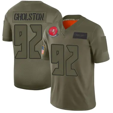 William Gholston Youth Limited Camo Tampa Bay Buccaneers 2019 Salute to Service Jersey
