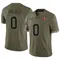 Yasir Holmes Men's Limited Olive Tampa Bay Buccaneers 2022 Salute To Service Jersey